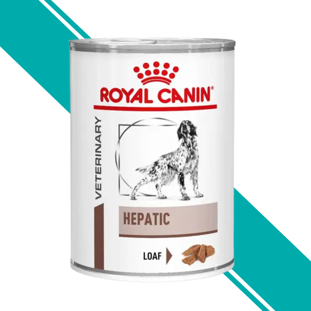 Royal Canin Veterinary - Hepatic Wet Dog Food in Loaf 12x420g Cans